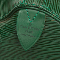Louis Vuitton Keepall 45 Leer in Groen