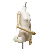 Lancel Woven Straw Shoulder Bag