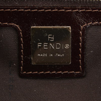 Fendi Corduroy Shoulder Bag