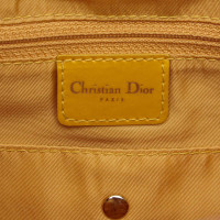 Christian Dior Cupola a sella stampata in pelle scamosciata