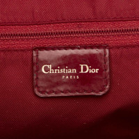 Christian Dior Gedrukt Leren Zadeldomein