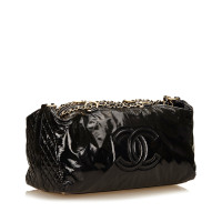 Chanel Patent Leren Chain Duffel tas