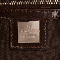 Fendi Corduroy Shoulder Bag