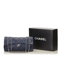 Chanel Surpique en Cuir en Bleu