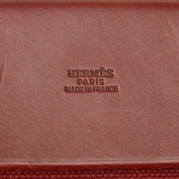 Hermès Herbag 31 Canvas in Bruin