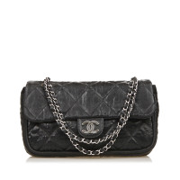 Chanel Quilted Fiber Flap Bag