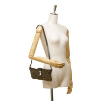 Fendi Jacquard Zucca Shoulder Bag