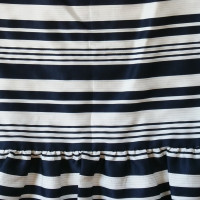 Red Valentino Striped skirt with flounces