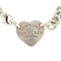 Tiffany & Co. Zilveren ketting met hart-applicatie