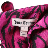 Juicy Couture zijden jurk met animal print 