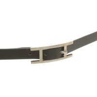 Hermès Cinturino in pelle di colore nero