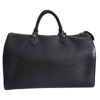 Louis Vuitton Speedy 30 Leather in Black