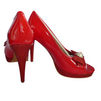 Moschino Peeptoes made of patent leather