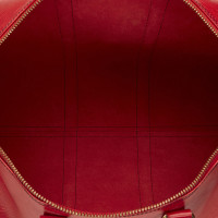 Louis Vuitton Keepall 45 Leer in Rood