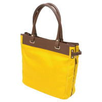 Bally Handtasche aus Canvas in Braun