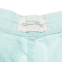 American Vintage Trousers in Turquoise