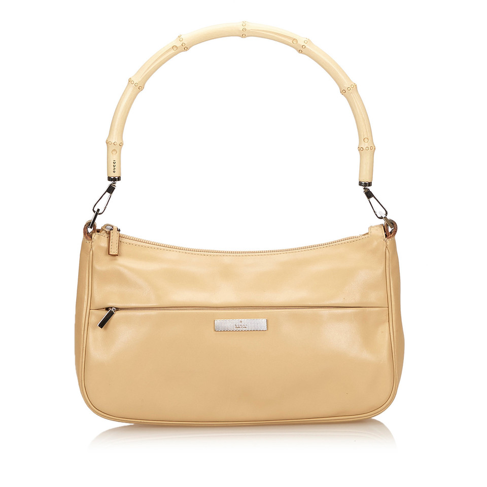 Gucci Bamboo Leather Handbag