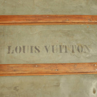 Louis Vuitton "Antique Malle Courrier Toile Rayée"