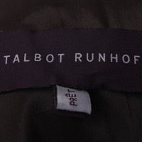 Talbot Runhof Abito in marrone scuro