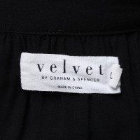 Velvet Top in Black