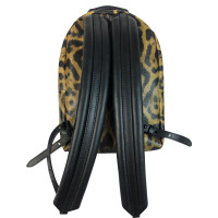 Louis Vuitton "Palm Springs PM" with leopard pattern