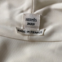 Hermès Zomer jurk in gebroken wit