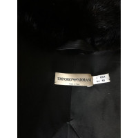 Armani Coat / Coat Fur in Brown