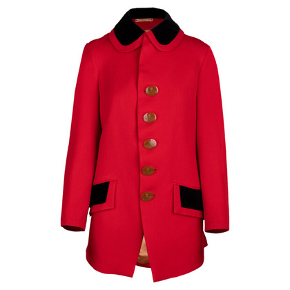 Vivienne Westwood Jacket/Coat Wool in Red