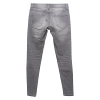 Frame Denim Jeans aus Baumwolle in Grau