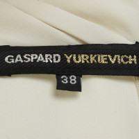 Gaspard Yurkievich Robe en crème