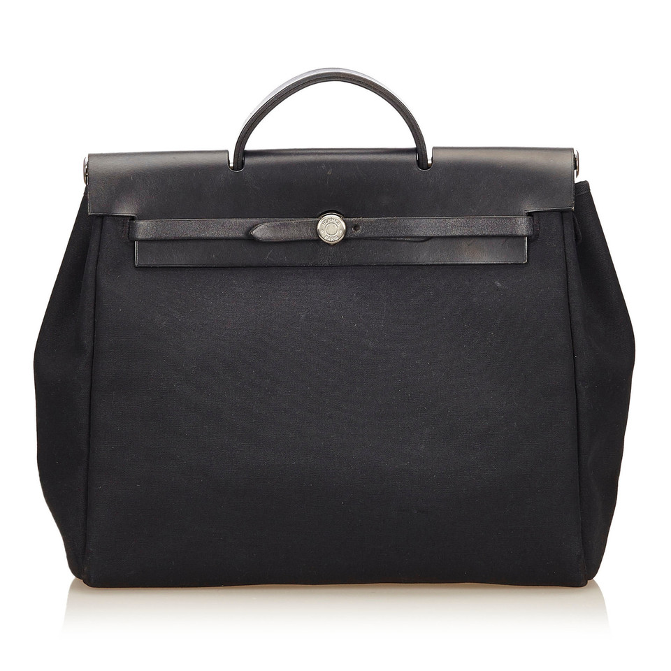 Hermès Herbag 31 Canvas in Black