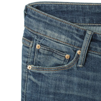 Mother Bootcut-Jeans in Blau