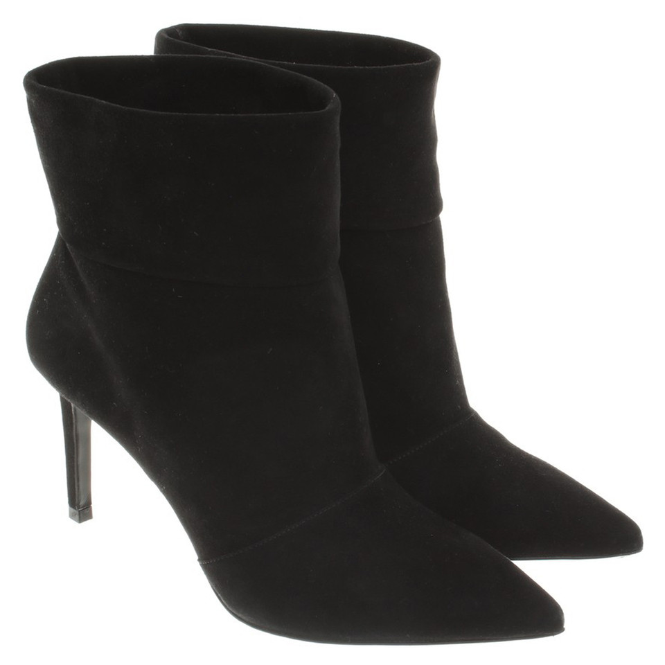 Saint Laurent Schwarze Stiefeletten