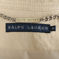 Ralph Lauren Jacke/Mantel aus Leder in Beige