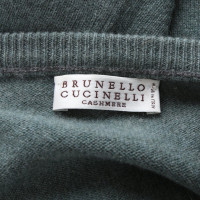 Brunello Cucinelli Strick aus Kaschmir in Grün