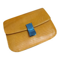 Céline "Classic Box Bag" made of lizard leather