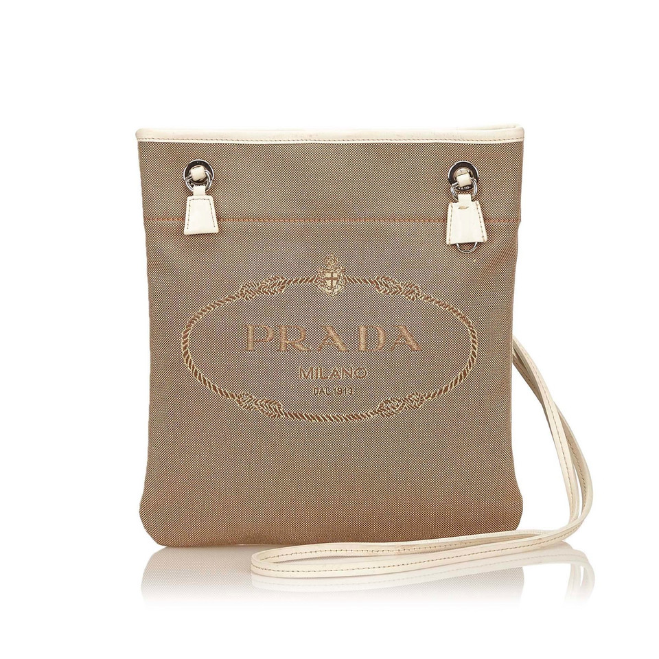 Prada Logo Jacquard Shoulder bag