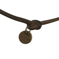 Marjana Von Berlepsch Leather necklace with silver elements