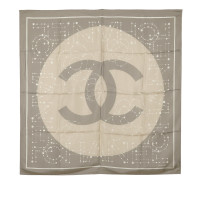 Chanel CC Patterned Silk Scarf