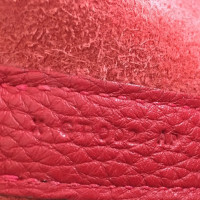Hermès Picotin aus Leder in Rot