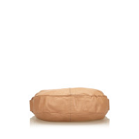 Mulberry Leather Tassel Shoulder Bag