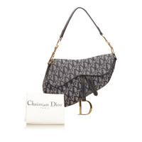 Christian Dior Saddle Bag in Grijs