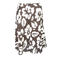 Hobbs Linen skirt with pattern