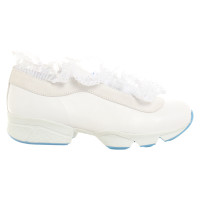 Ganni Trainers Leather in White