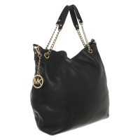 Michael Kors Handbag Leather in Black