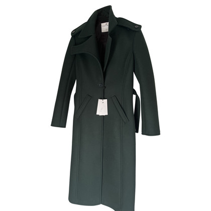 Courrèges Giacca/Cappotto in Lana in Verde