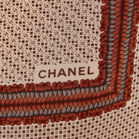 Chanel Gedrukte Zijde Sjaal