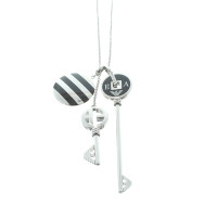 Armani Necklace with pendants in the form of key