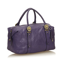 Mulberry Leather Duffel Bag