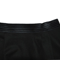 Diane Von Furstenberg Black Wool Skirt